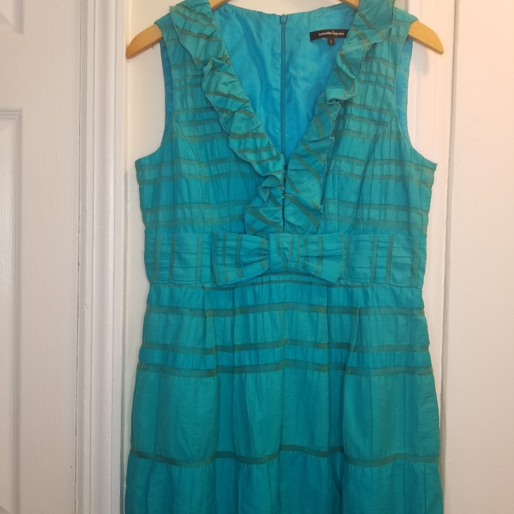 Nanette Lepore Teal Dress